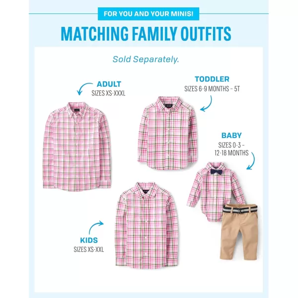 The Children's Place girls Long Sleeve Button Down Shirts