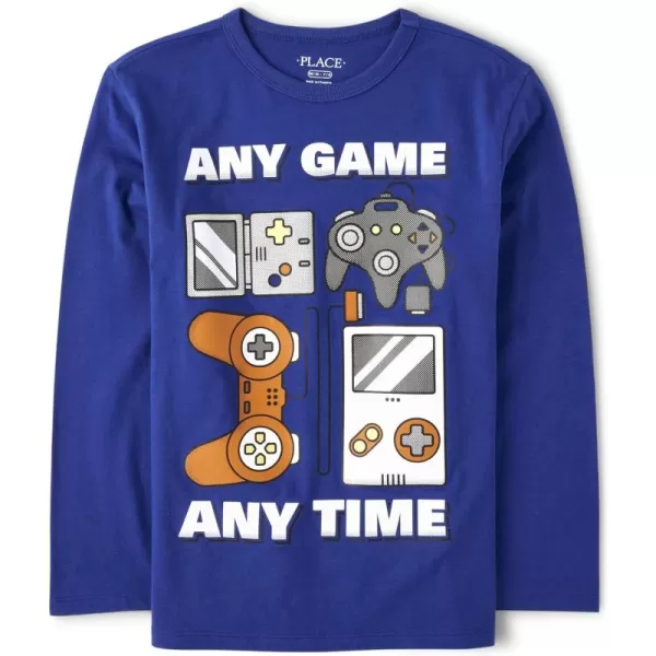 The Children's Place Baby Boys Long Sleeve Graphic T-Shirt