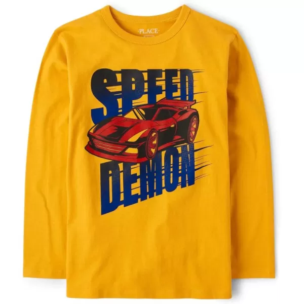 The Children's Place Baby Boys Long Sleeve Graphic T-Shirt