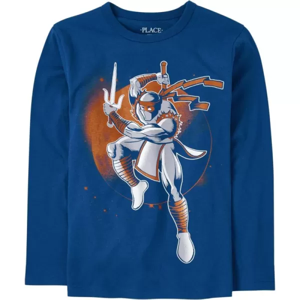 The Children's Place Baby Boys Long Sleeve Graphic T-Shirt