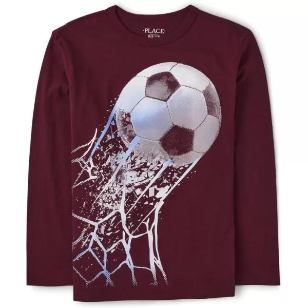 The Children's Place Baby Boys' Sports Long Sleeve Graphic T-Shirts