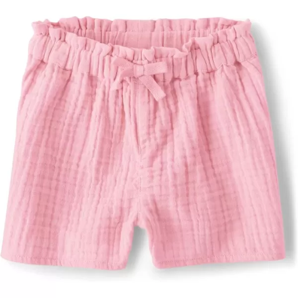 The Children's Place Baby Toddler Girls Paper Bag Shorts