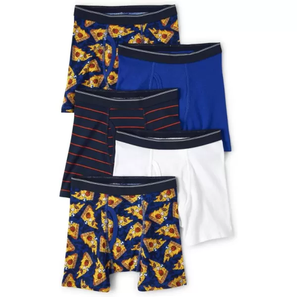 The Children's Place Boys' Cotton Boxer Briefs Underwear Variety Pack