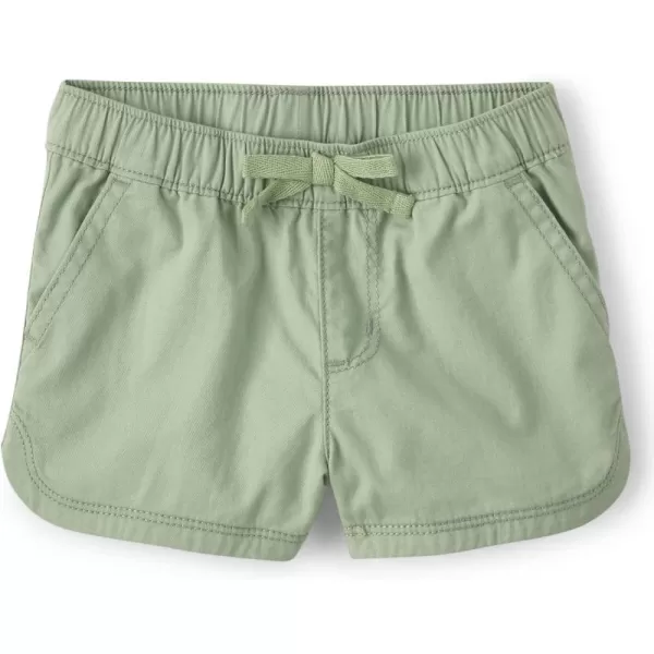 The Children's Place Toddler Girls Cotton Pull on Shorts