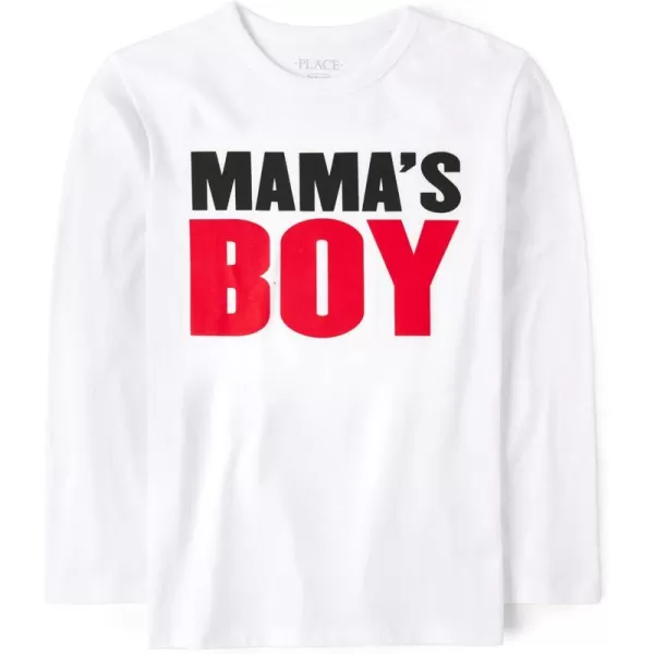 The Children's Place boys Best Son Ever Graphic Long Sleeve T Shirt