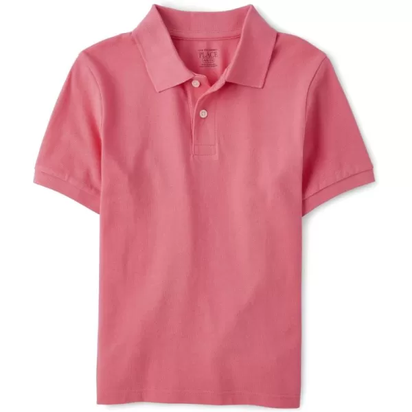 The Children's Place boys Short Sleeve Pique Polo