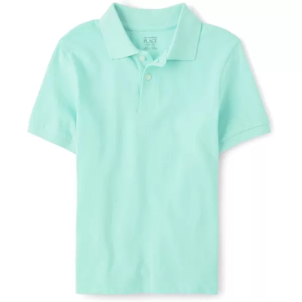 The Children's Place boys Short Sleeve Pique Polo