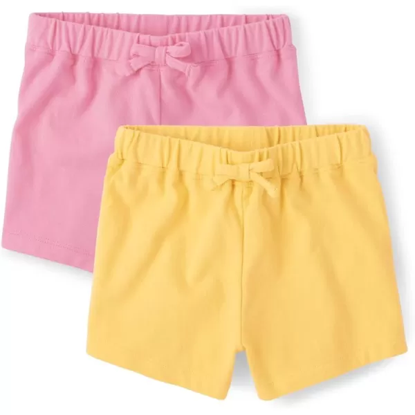 The Children's Place Baby Toddler Girls Everyday Pull on Shorts