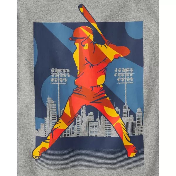 The Children's Place Boys' Sports Short Sleeve Graphic T-Shirts,multipacks