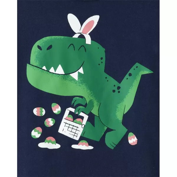 The Children's Place baby boys Dinosaur Short Sleeve Graphic T shirt