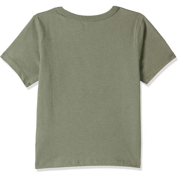 The Children's Place baby boys Dinosaur Short Sleeve Graphic T shirt