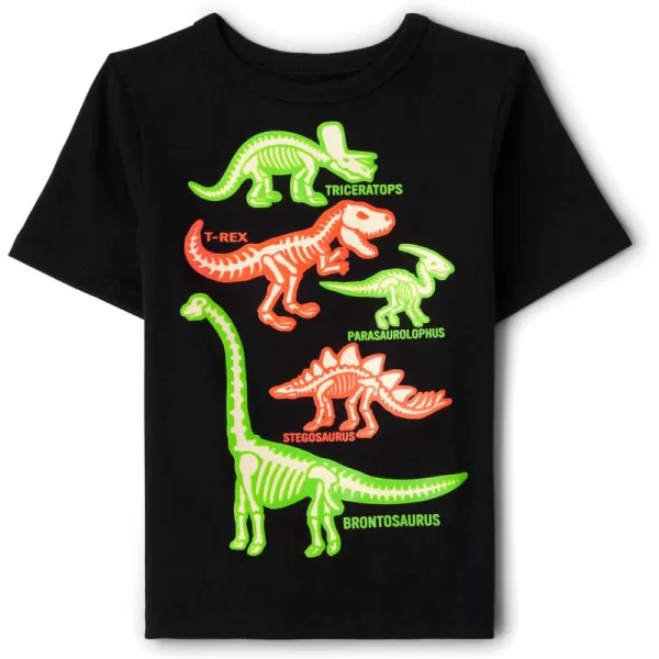 The Children's Place baby boys Dinosaur Short Sleeve Graphic T shirt