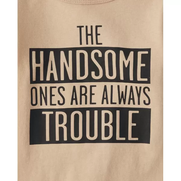 The Children's Place baby boys Handsome Trouble Short Sleeve Graphic T shirt