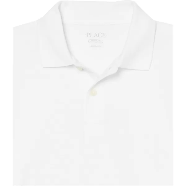 The Children's Place boys Long Sleeve Pique Polo