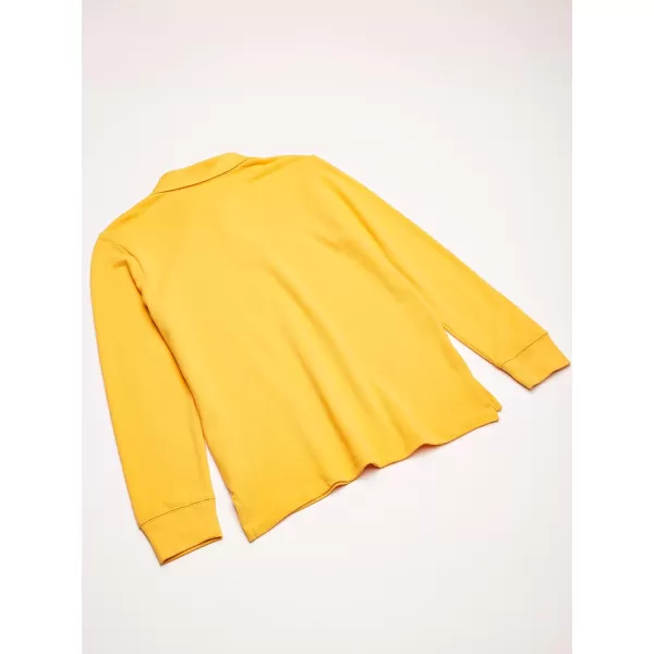 The Children's Place boys Long Sleeve Pique Polo