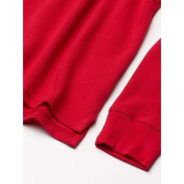 The Children's Place boys Long Sleeve Pique Polo
