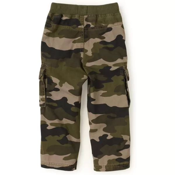 The Children's Place Baby Toddler Boys Pull on Cargo Pants