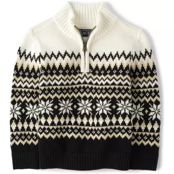 The Children's Place Baby Boys' and Toddler Long Sleeve Holiday Sweater