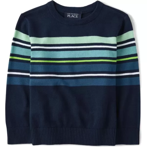 The Children's Place Baby Boys' and Toddler Long Sleeve Holiday Sweater