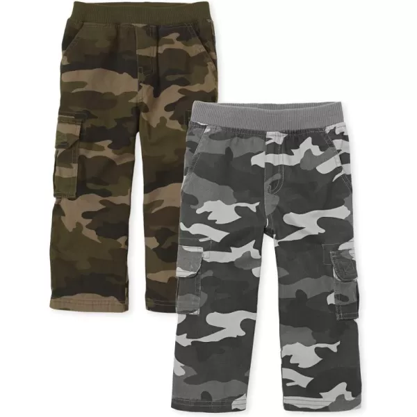 The Children's Place Baby Toddler Boys Pull on Cargo Pants
