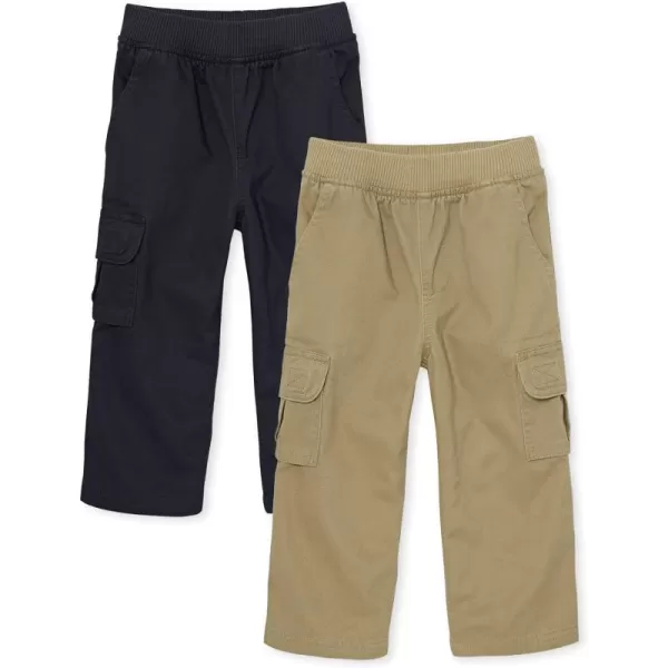 The Children's Place Baby Toddler Boys Pull on Cargo Pants