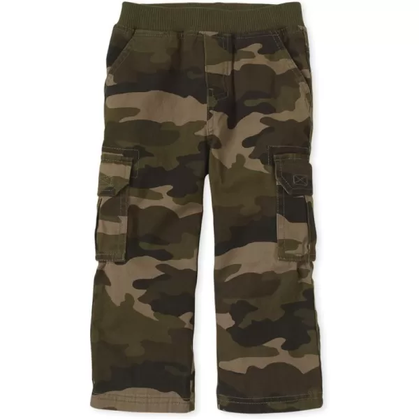 The Children's Place Baby Toddler Boys Pull on Cargo Pants