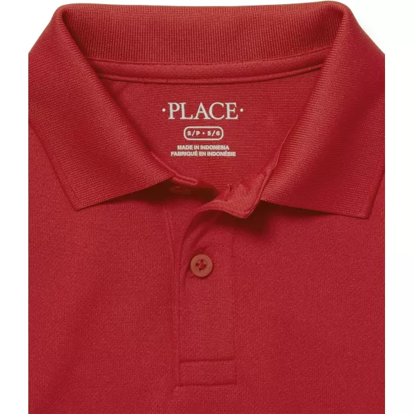 The Children's Place Boys Multipack Short Sleeve Performance Polos