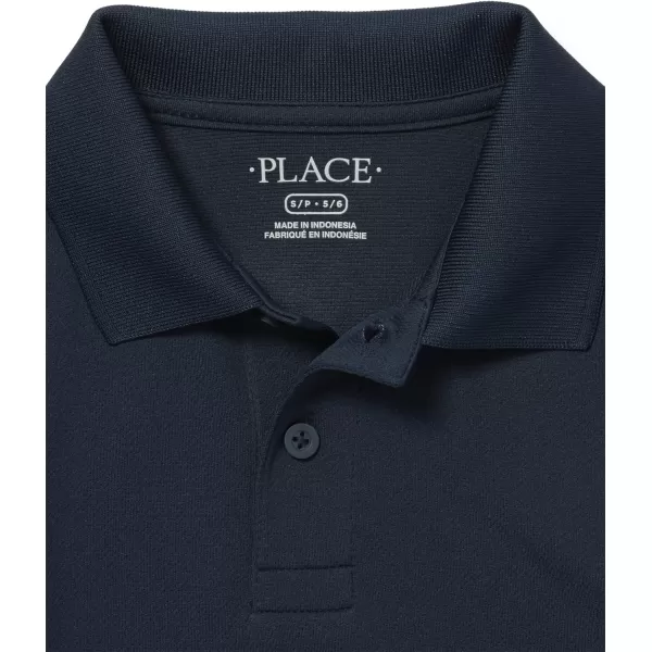 The Children's Place Boys Multipack Short Sleeve Performance Polos