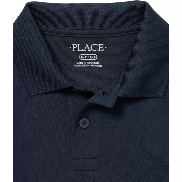 The Children's Place Boys Multipack Short Sleeve Performance Polos