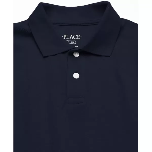 The Children's Place boys Uniform Short Sleeve Pique Polo