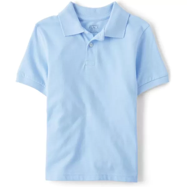 The Children's Place boys Uniform Short Sleeve Pique Polo