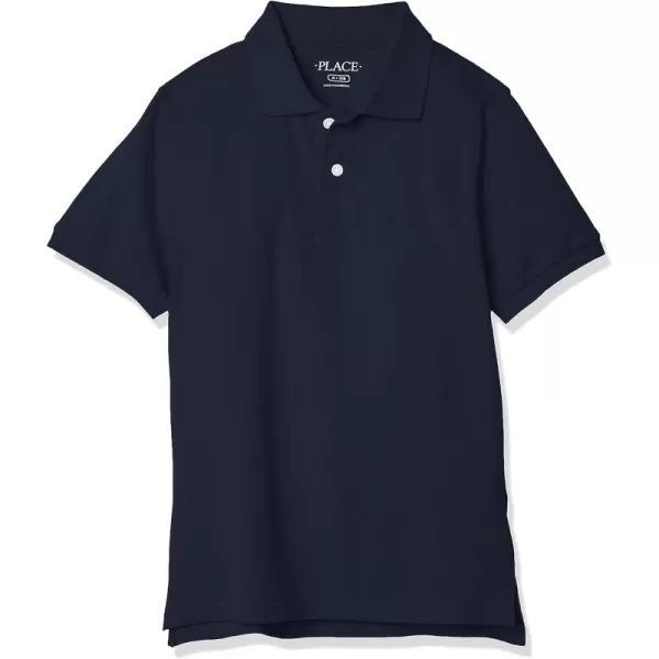 The Children's Place boys Uniform Short Sleeve Pique Polo