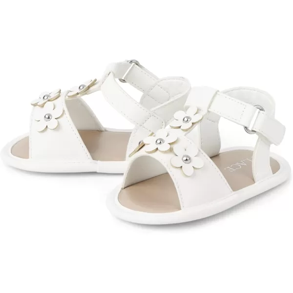 The Children's Place Baby-Girl's and Newborn Open Toe Flat Sandals