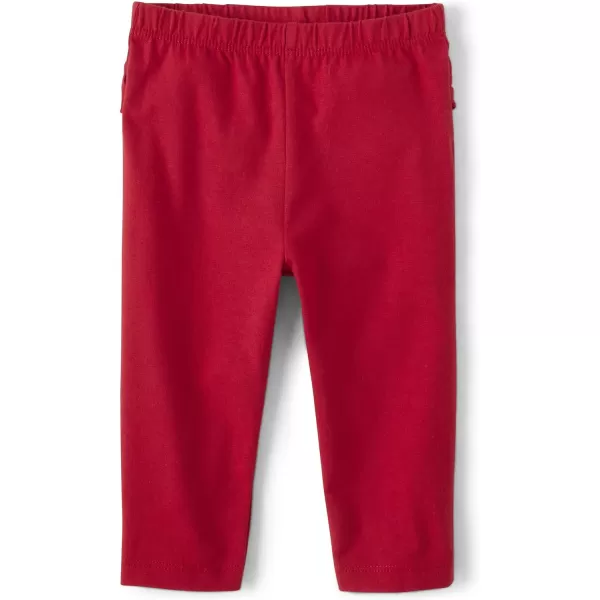 The Children's Place Baby Girls' and Newborn Ruffle Pull-on Pants 2-Pack