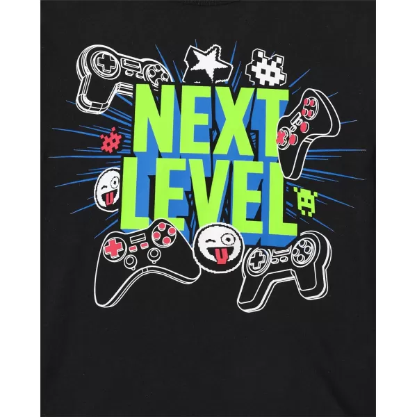 The Children's Place Boys' Gamer Long Sleeve Graphic T-Shirts,multipacks