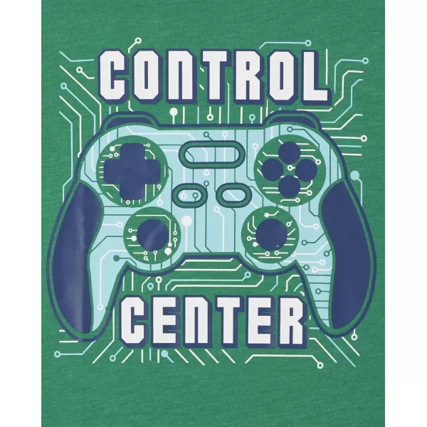 The Children's Place boys Classic Gamer And Game Boss Tee 2 Pack