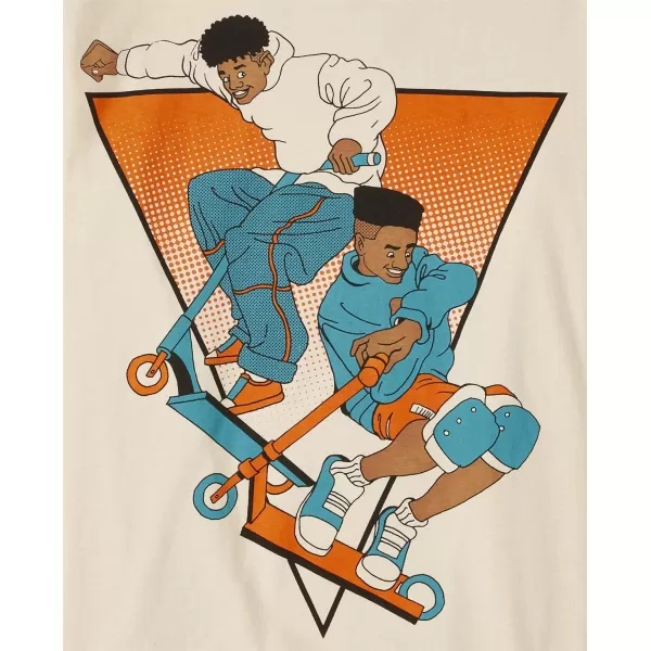 The Children's Place boys Dancer Graphic Short Sleeve Tee