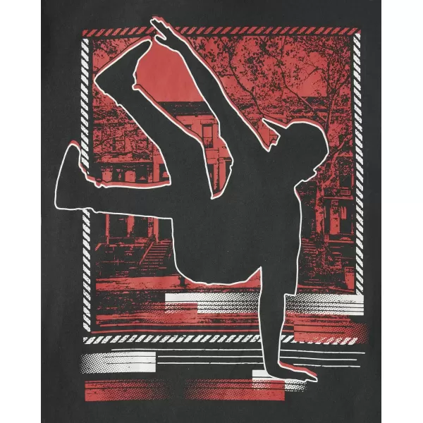 The Children's Place boys Dancer Graphic Short Sleeve Tee
