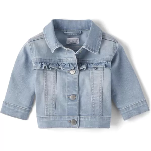 The Children's Place Baby Girls' and Newborn Denim Jacket