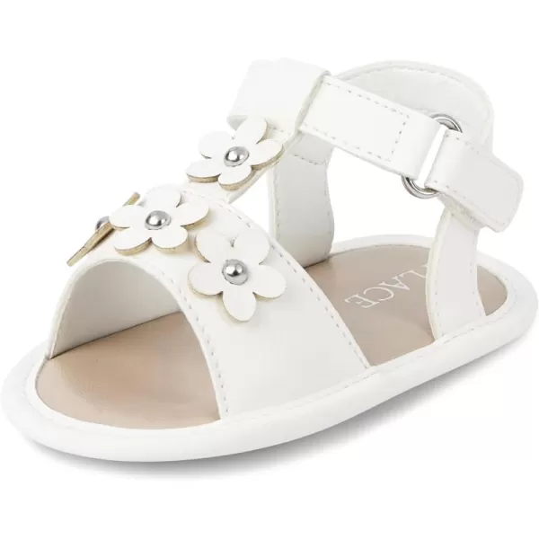 The Children's Place Baby-Girl's and Newborn Open Toe Flat Sandals