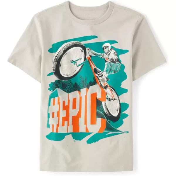 The Children's Place boys Dancer Graphic Short Sleeve Tee