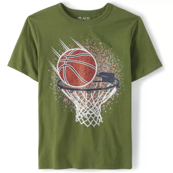The Children's Place boys Dancer Graphic Short Sleeve Tee