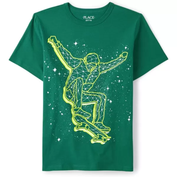 The Children's Place boys Dancer Graphic Short Sleeve Tee