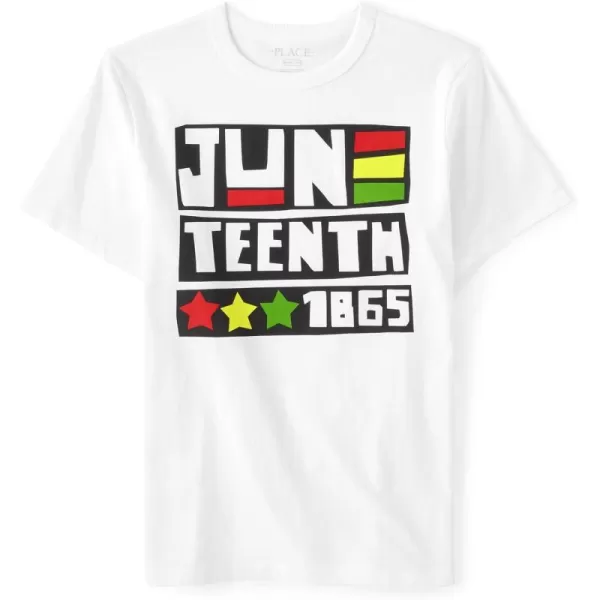 The Children's Place boys Positive Vibes Graphic Short Sleeve Tee