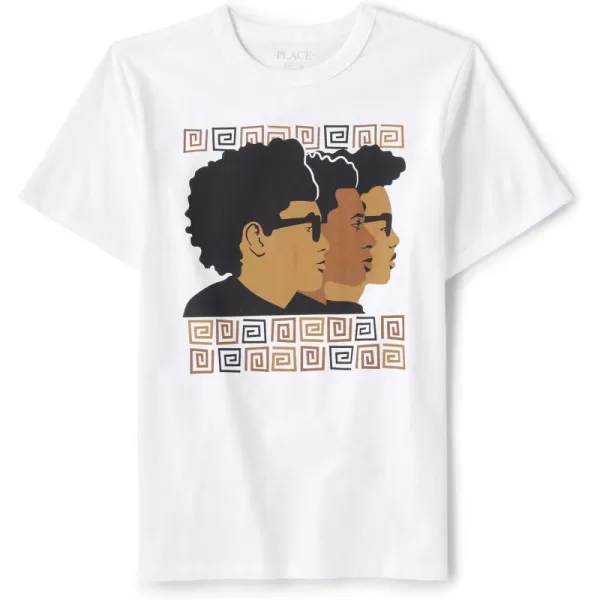 The Children's Place boys Positive Vibes Graphic Short Sleeve Tee