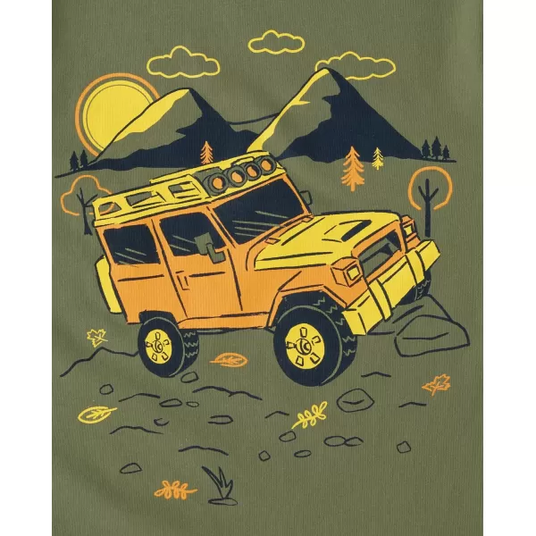 Baby Boys and Toddler Boys Long Sleeve Graphic T- Shirt 2-pack