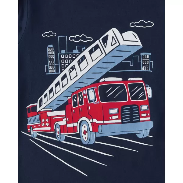 Baby Boys and Toddler Boys Long Sleeve Graphic T- Shirt 2-pack