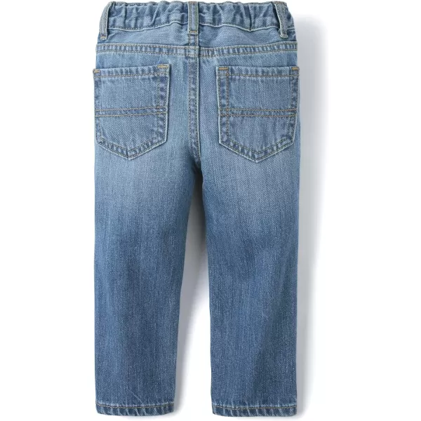 The Children's Place Baby Boys' and Toddler Multipack Basic Straight Leg Jeans