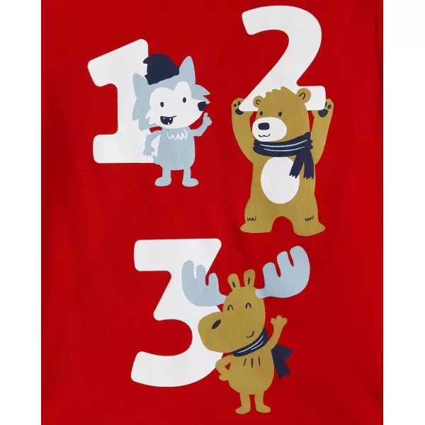 The Children's Place Baby Toddler Boys 3-Pack Long Sleeve Graphic T-Shirt