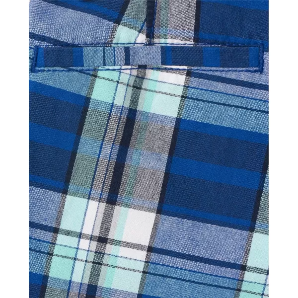 The Children's Place Big Boys' Plaid Chino Shorts